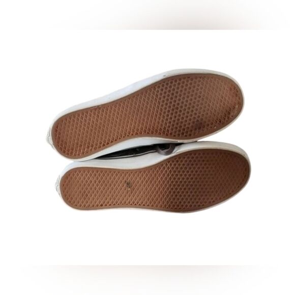 Van's Women's Off The Wall Snakeskin Print Lace Up Gray Sneakers Shoes S… - Picture 8 of 9